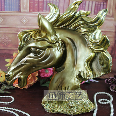 工藝與商機(jī)并存 解析大號馬頭樹脂工藝品的市場潛力